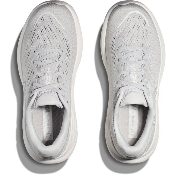 Womens HOKA Rincon 4 Athletic Shoe Stardust/Cosmic Gray - Size 9 - Picture 2 of 9